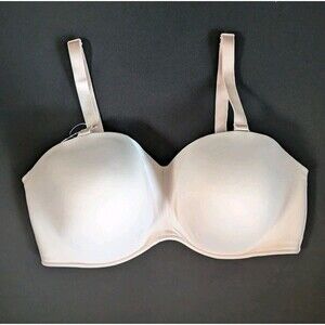Soma Bra Womens 40DD Porcelain Balconette Stunning Starlet Strap Or Strapless